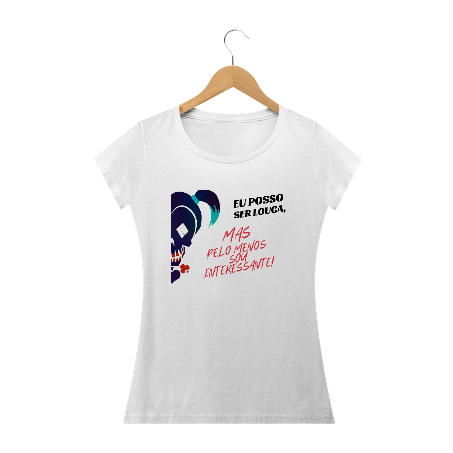 Camiseta Frase Arlequina