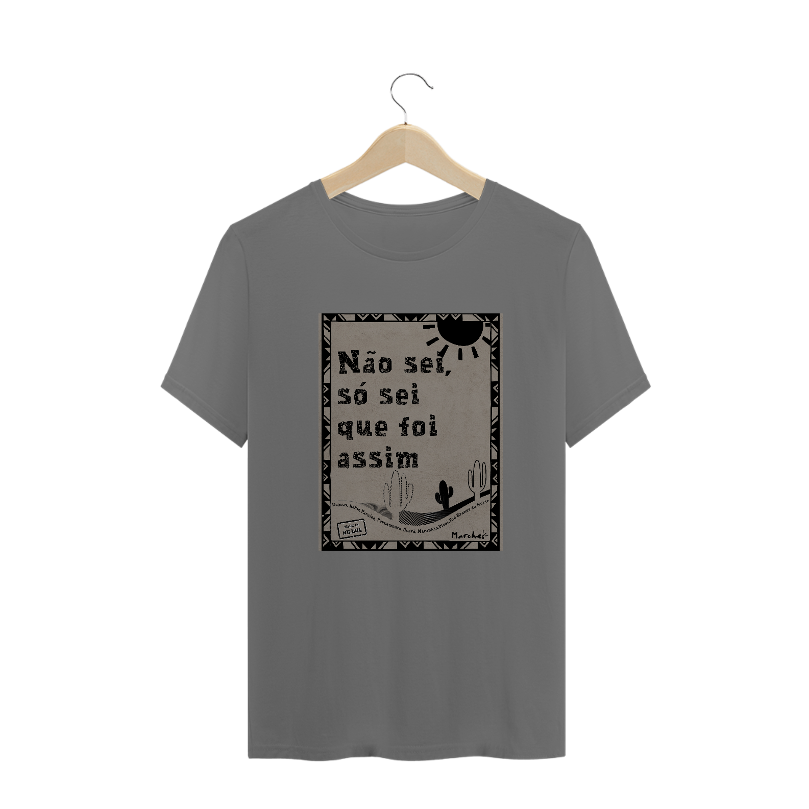 Camiseta Masculina: Só sei que foi assim.