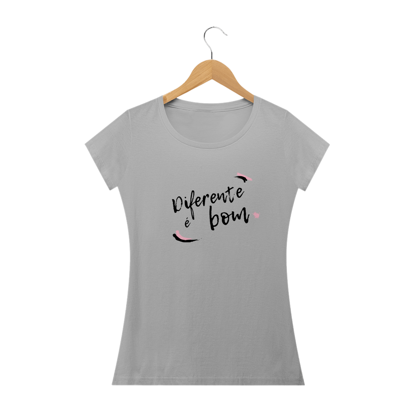 Camiseta Feminina  Diferente é Bom