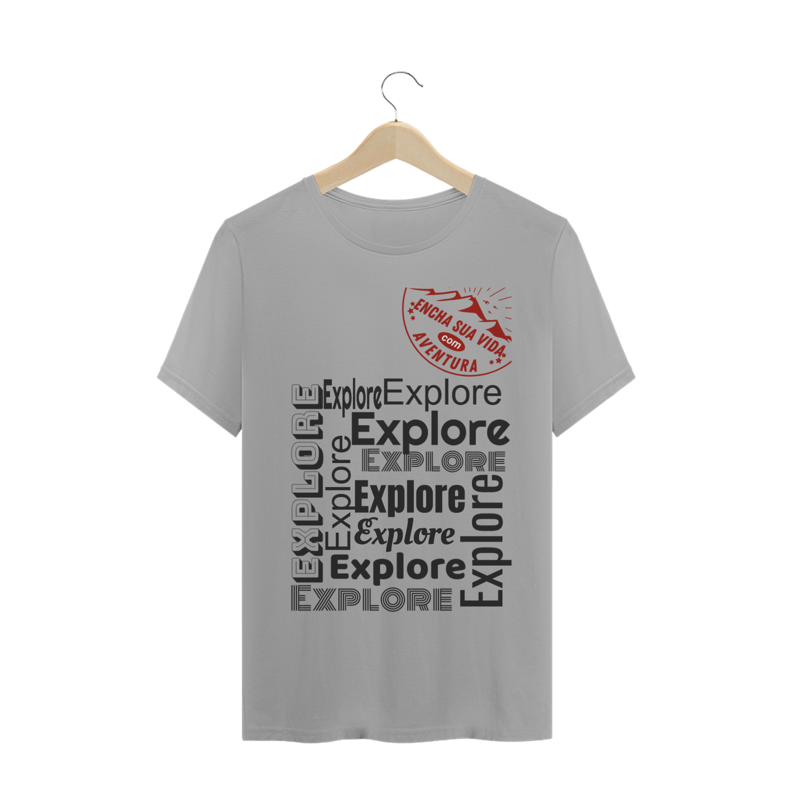 Camiseta Masculina Aventura