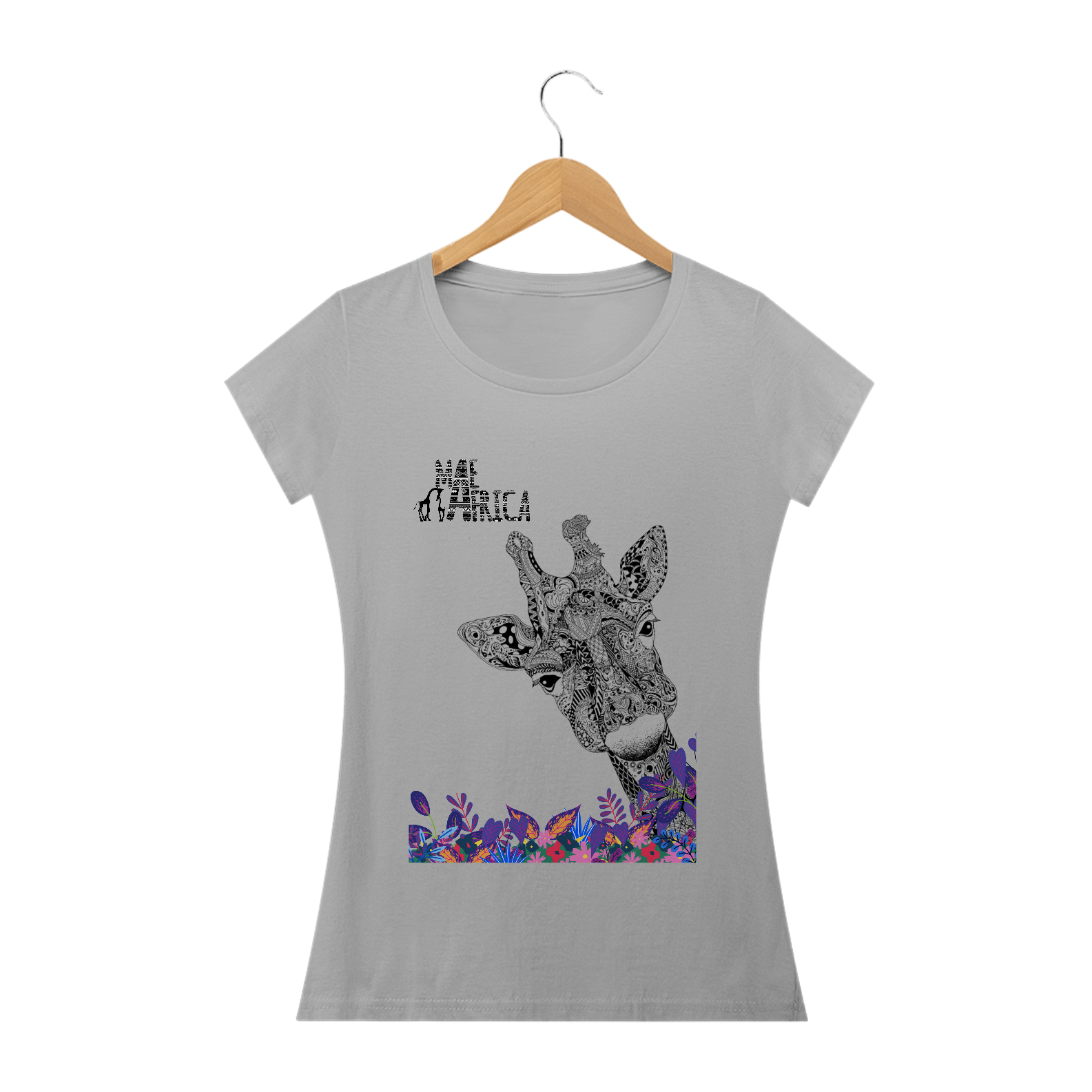 Camiseta Feminina Mãe África