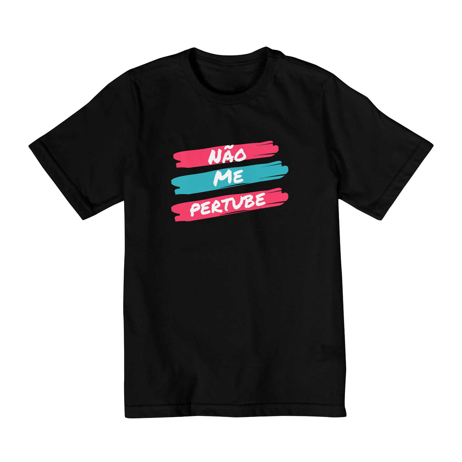 Camiseta Infantil Não Pertube
