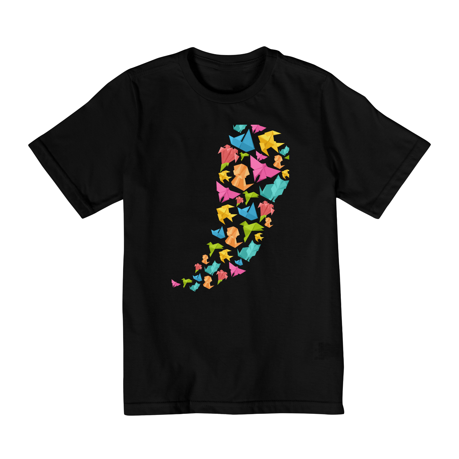 Camiseta Infantil Origami