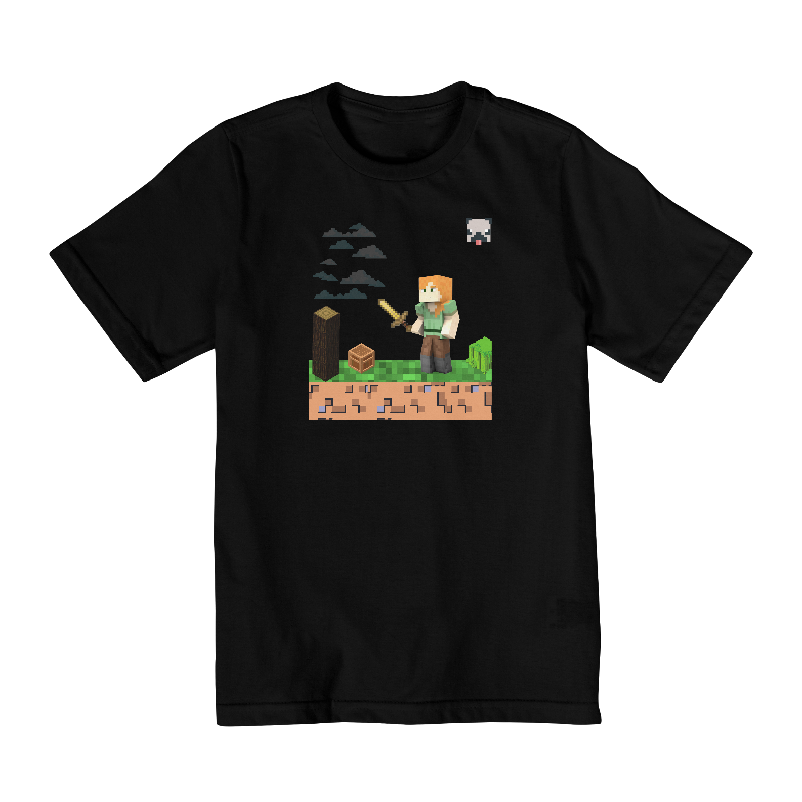 Camiseta Infantil Minicraft