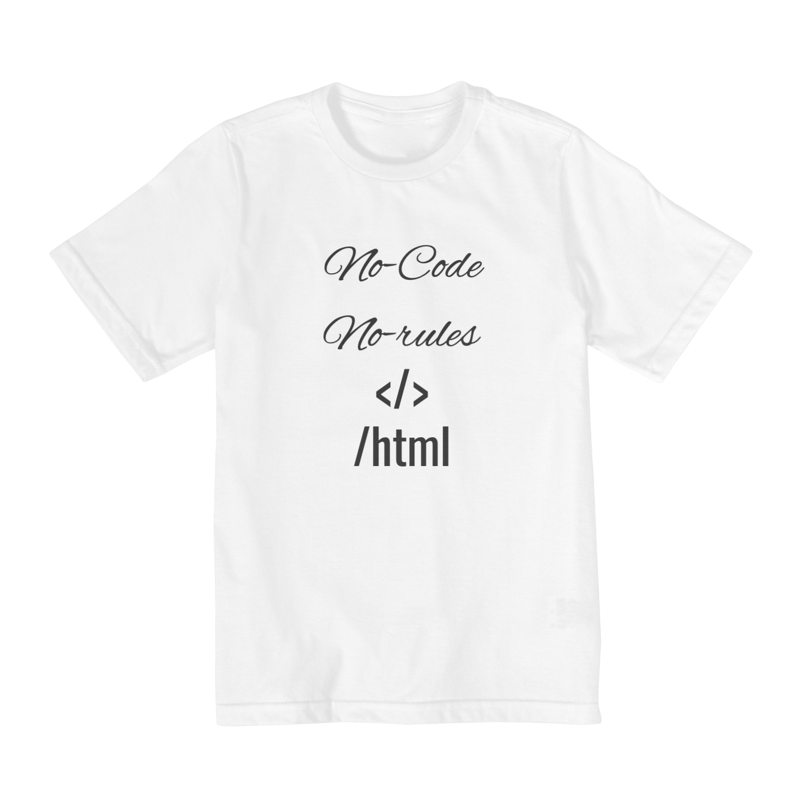 Nome do produto  Camisa no-code