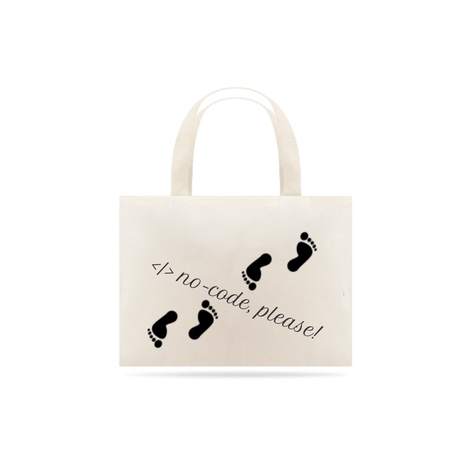 Nome do produto  Eco Bag no-code please