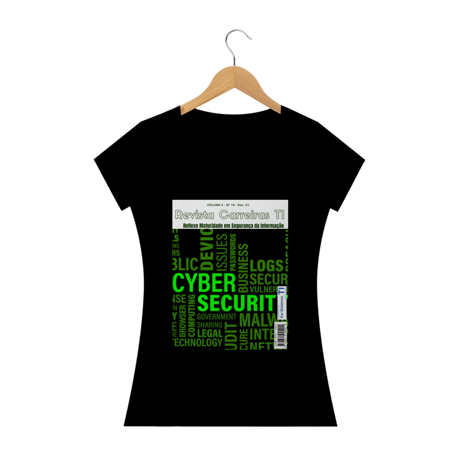 Nome do produto  Camisa Feminina Revista Carreiras TI