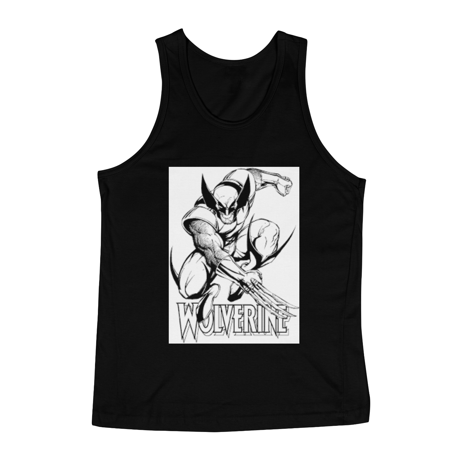 Nome do produto  regata wolverine