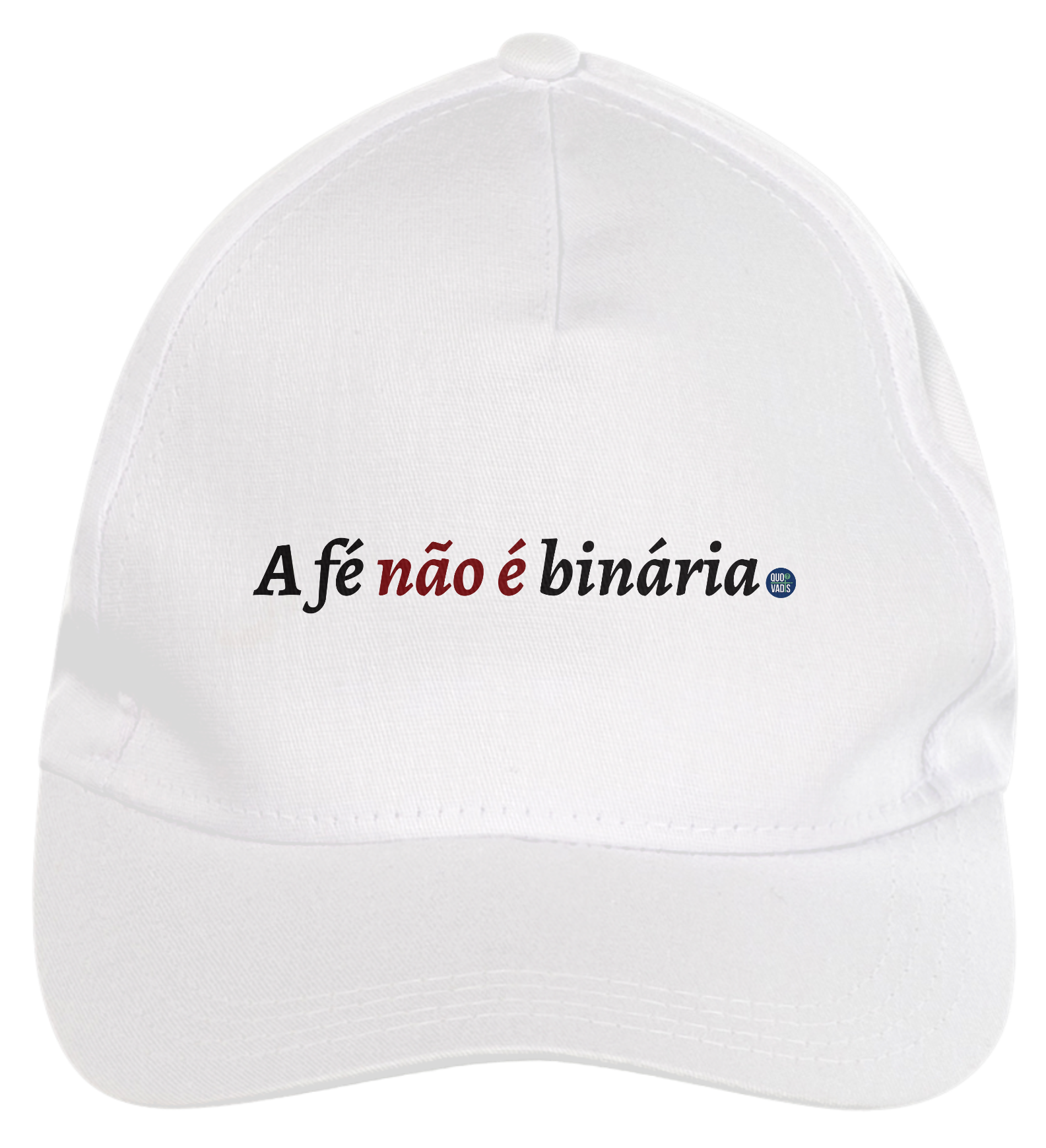 Boné - A Fé não é binária - Branco