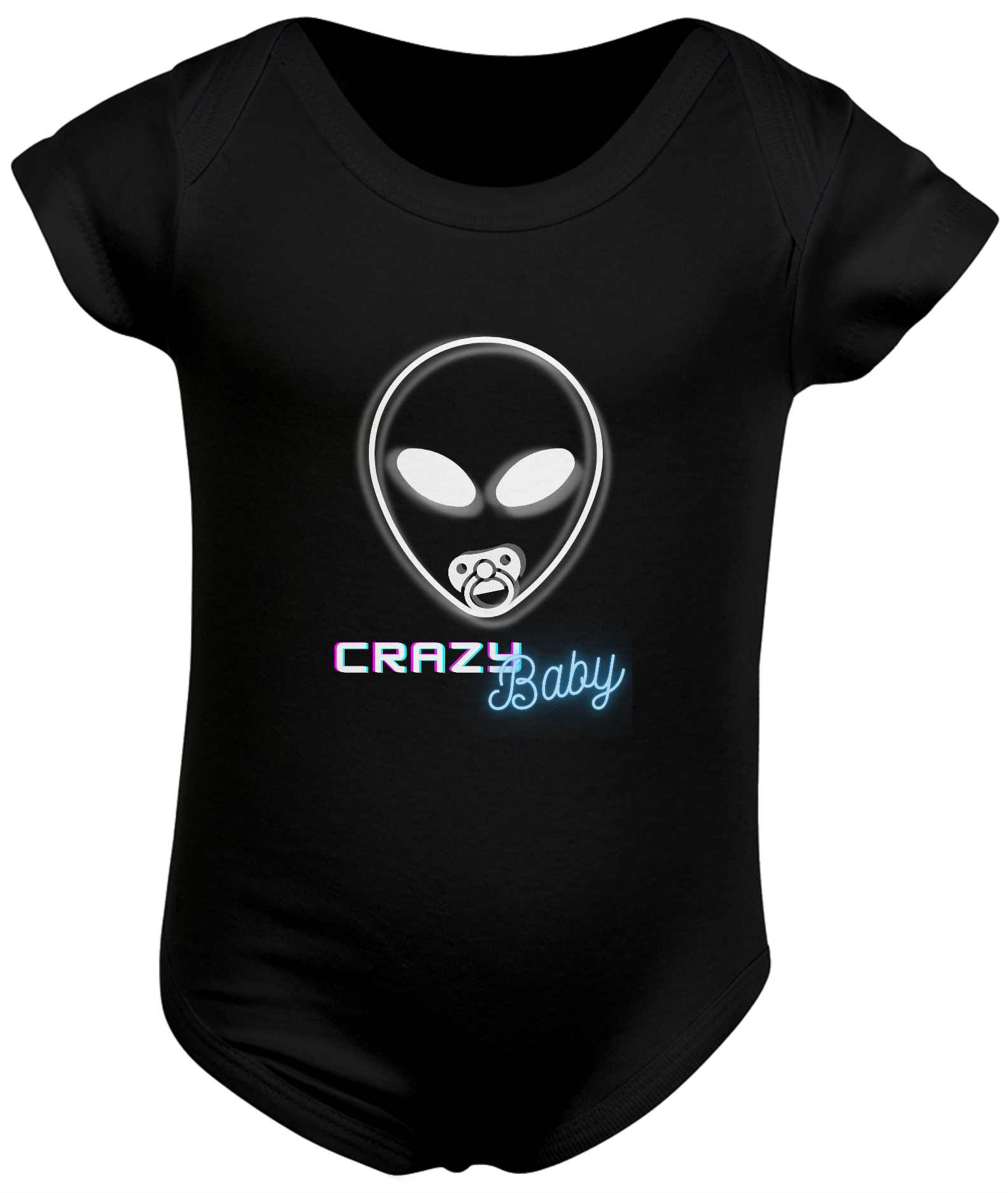 Nome do produto  Body Crazy Baby Boy - Alien