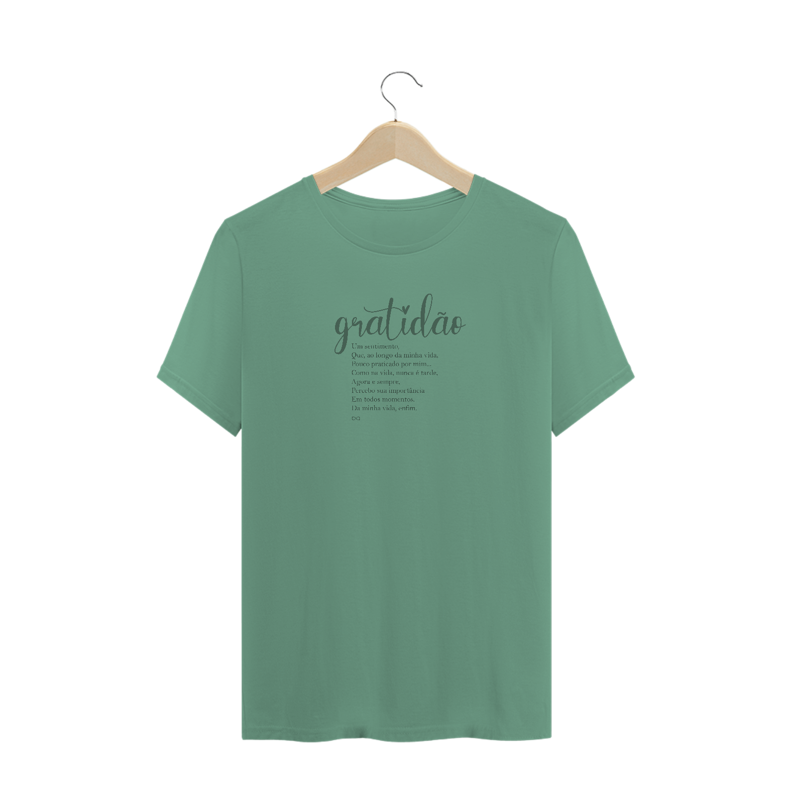 T-SHIRT - ESTONADA - GRATIDÃO - Um sentimento...