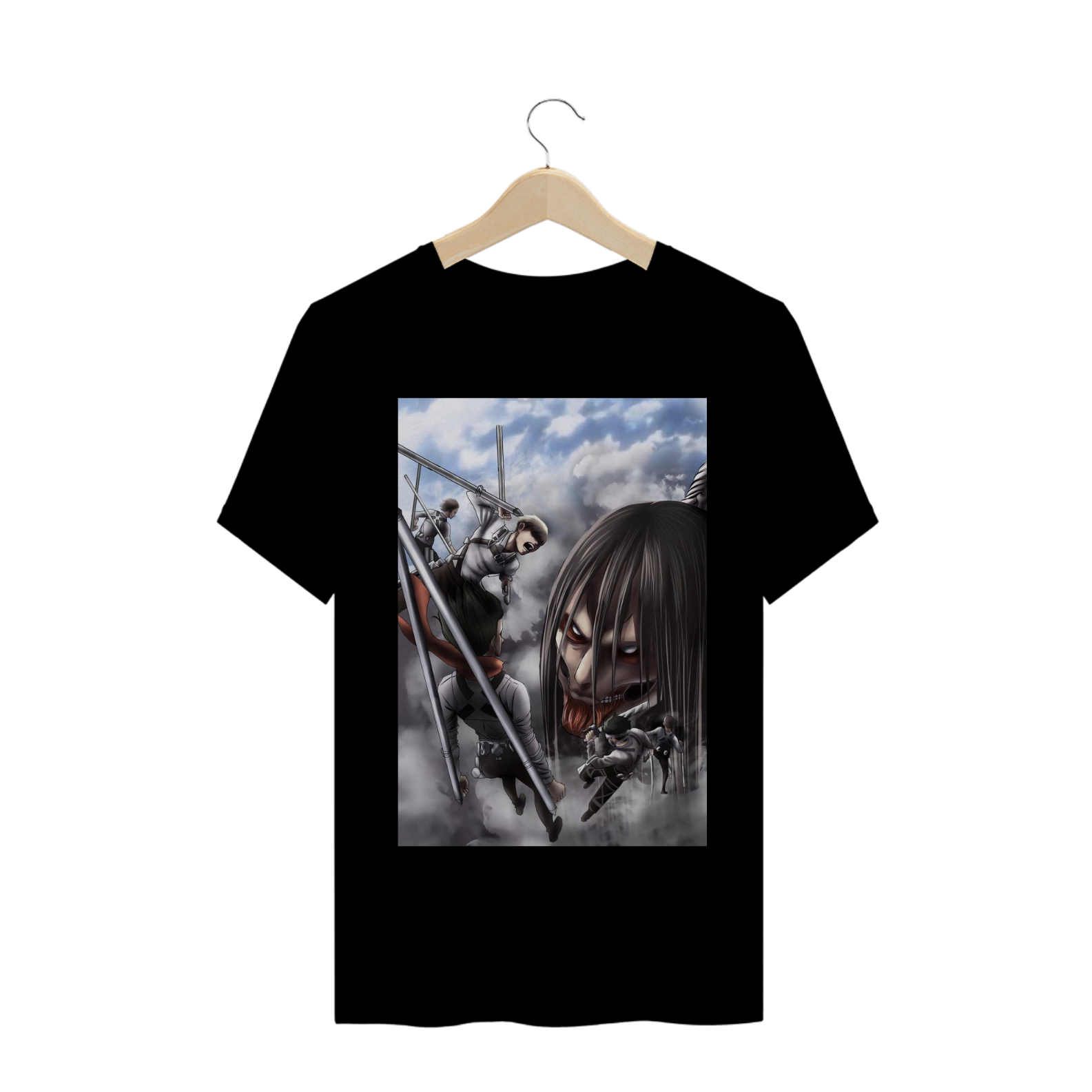 Nome do produto  camiseta attack on titan