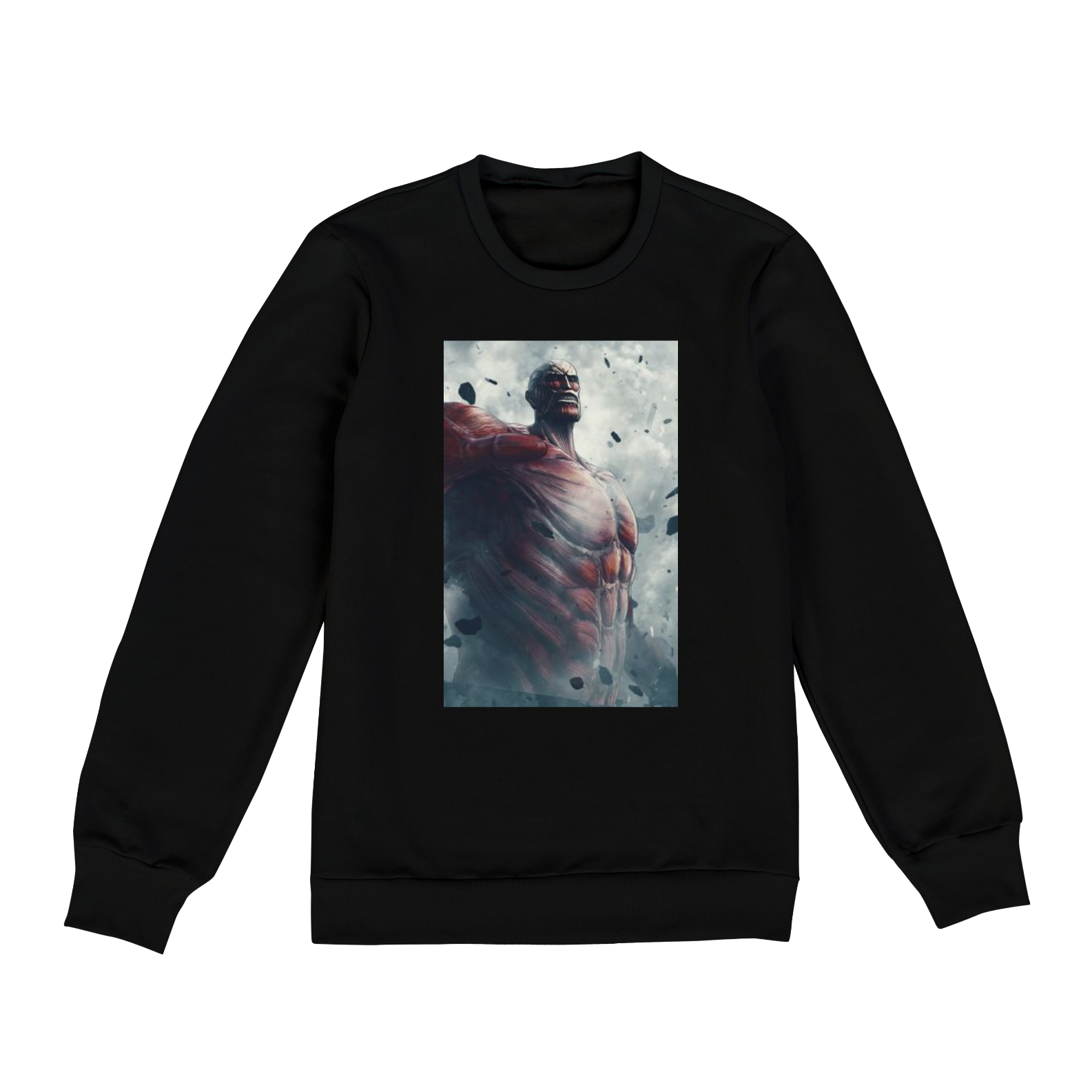 Nome do produto  moleton  sem ziper titan colossal