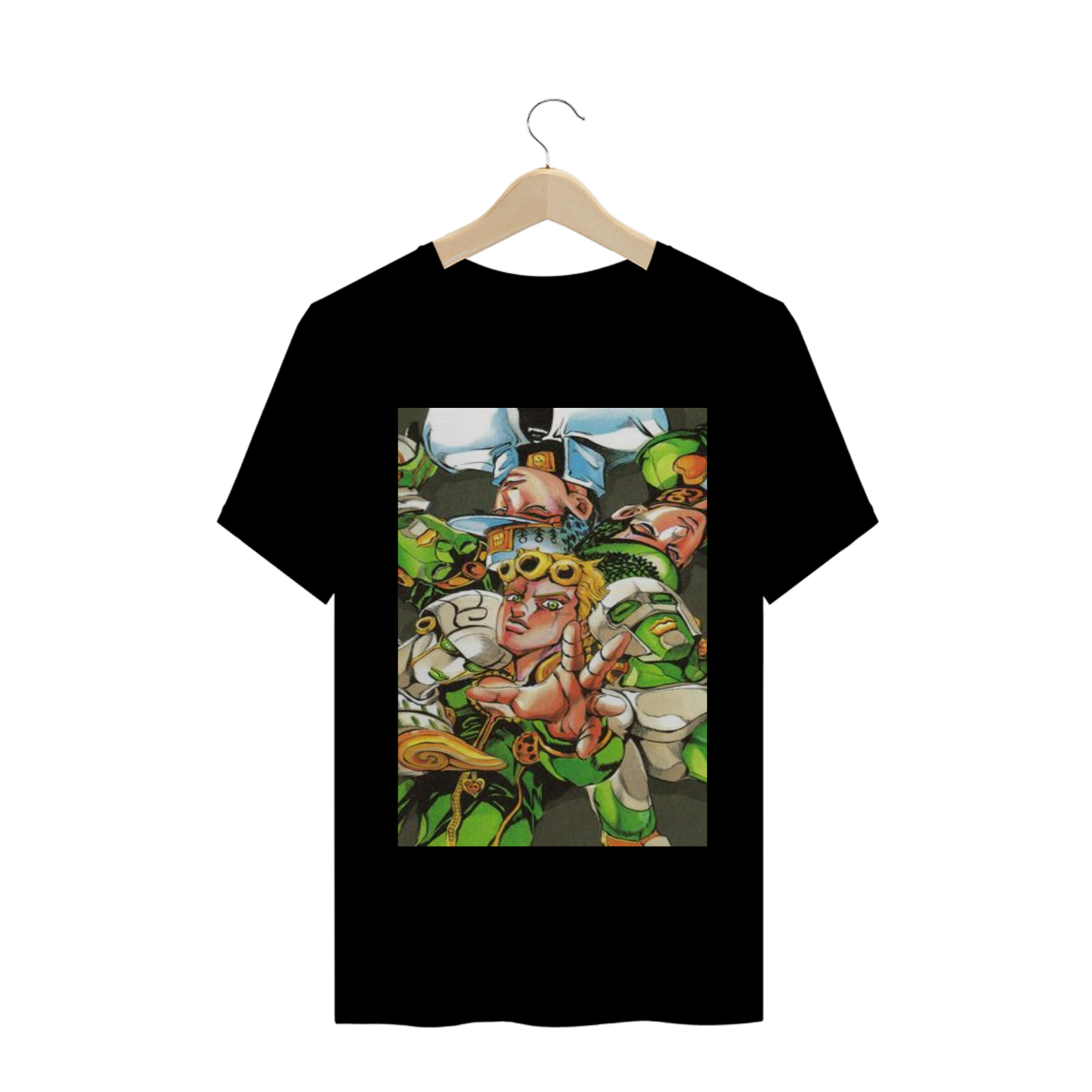Nome do produto  camiseta  jojo part 5