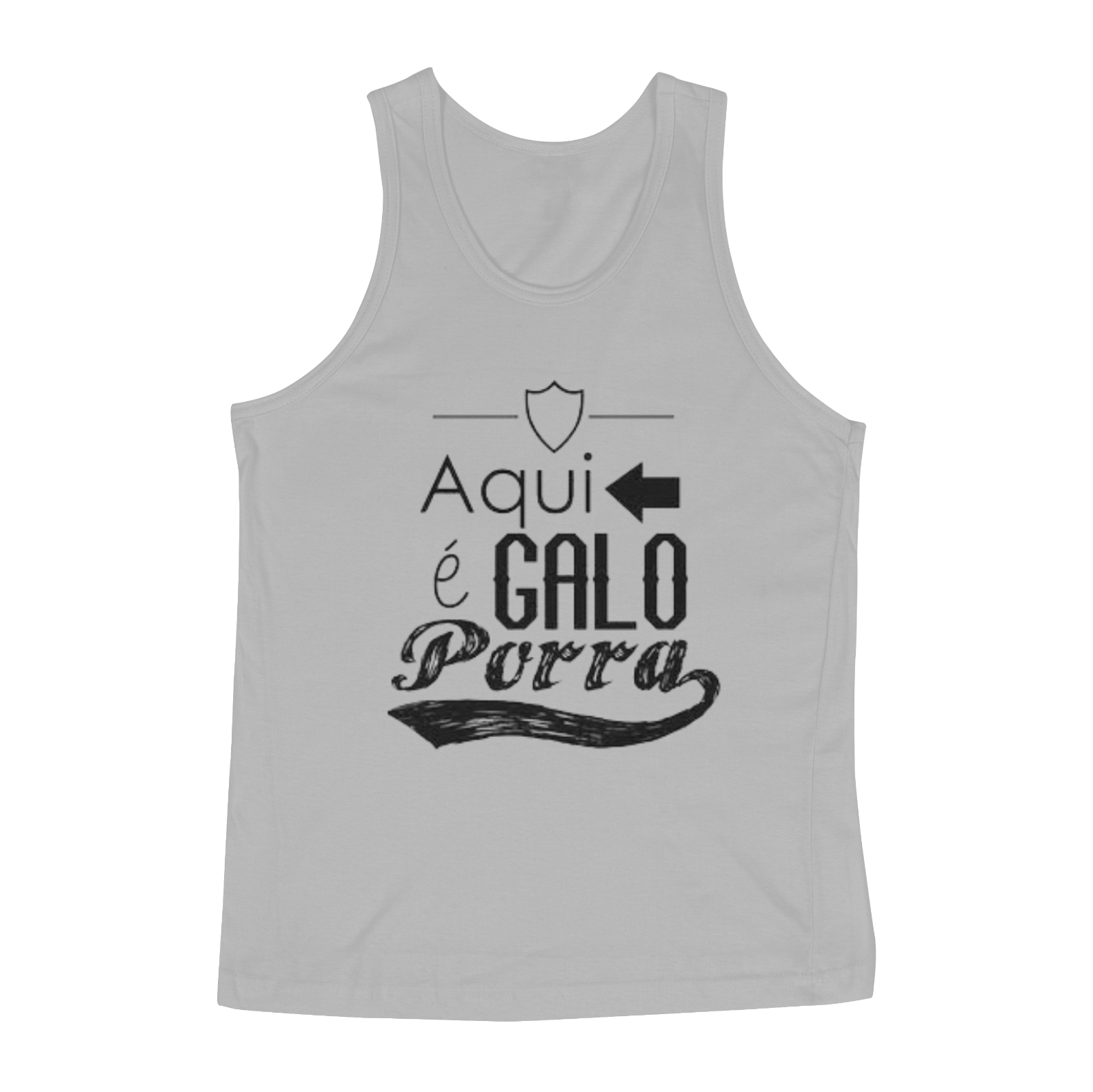 Nome do produto  Regata Aqui é Galo