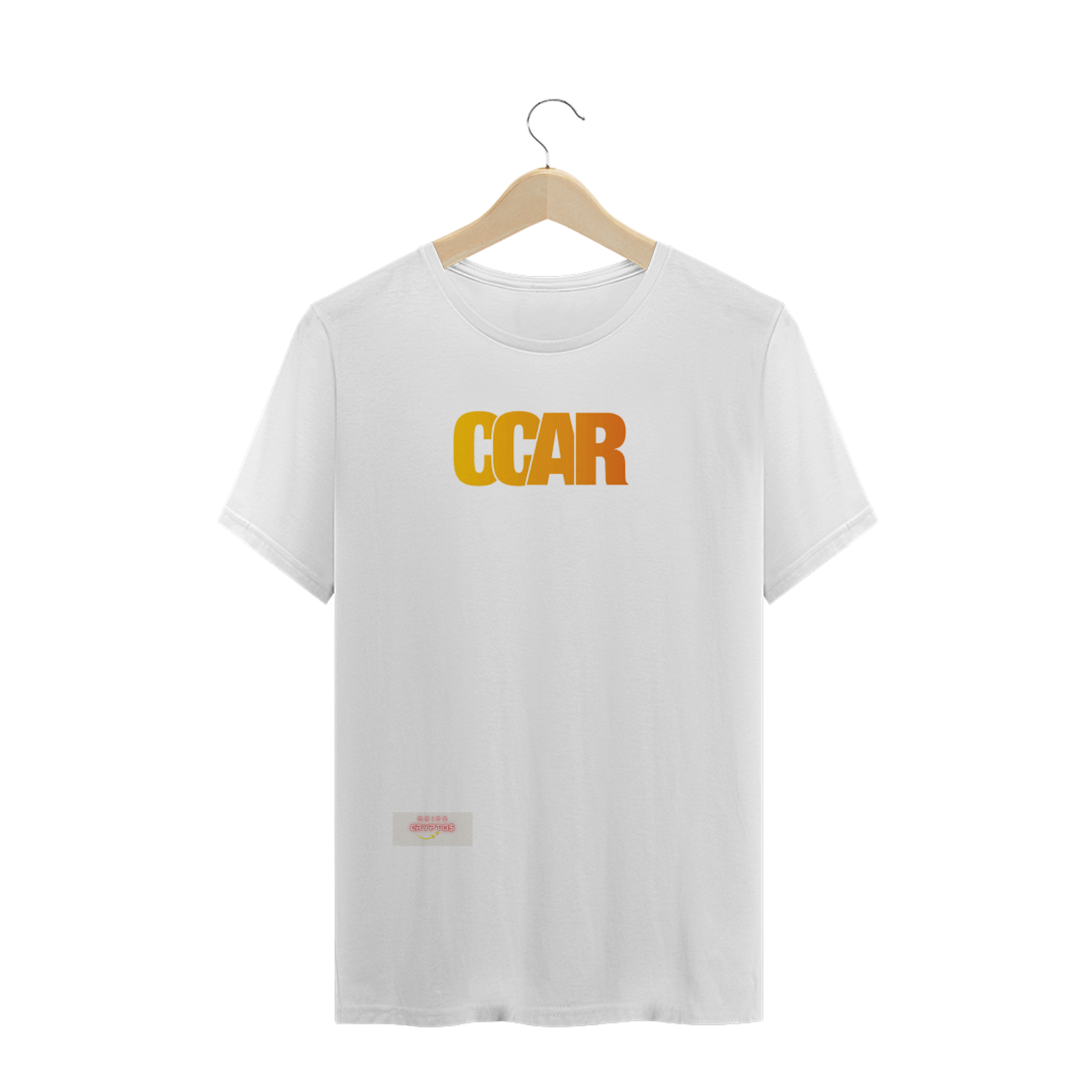 Nome do produto  Camiseta Ccar GRIFE CRYPTOS Branca