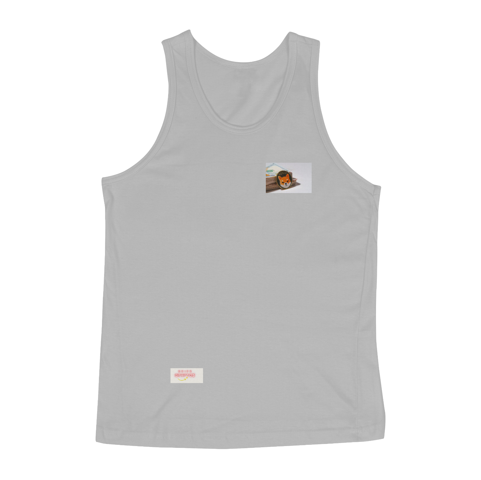 Nome do produto  Regata SHIBA-INU CORES GRIFE CRYPTOS