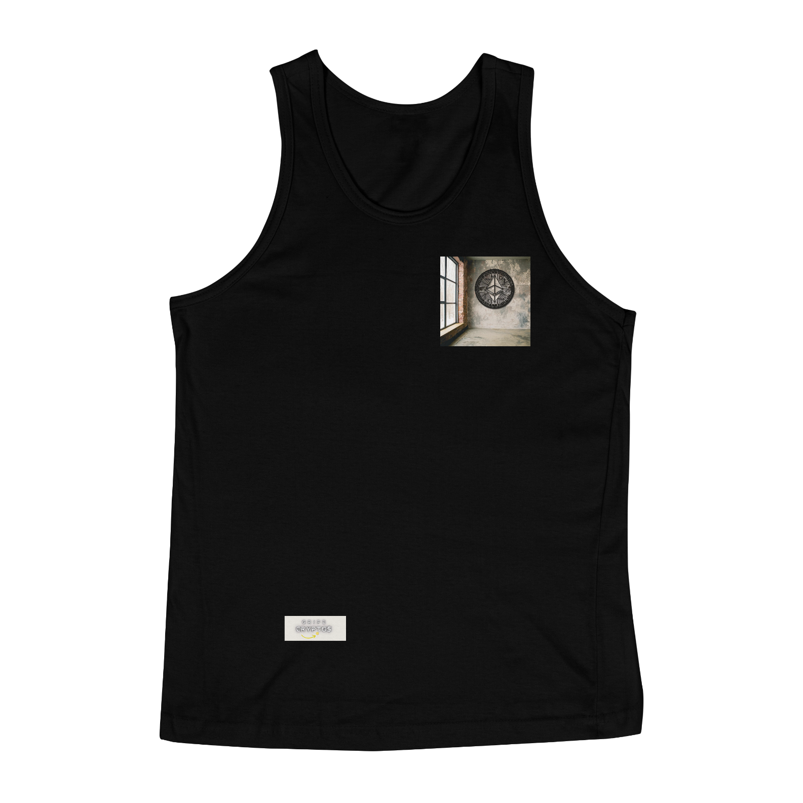 Nome do produto  Regata Ethereum Modernity Cores GRIFE CRYPTOS