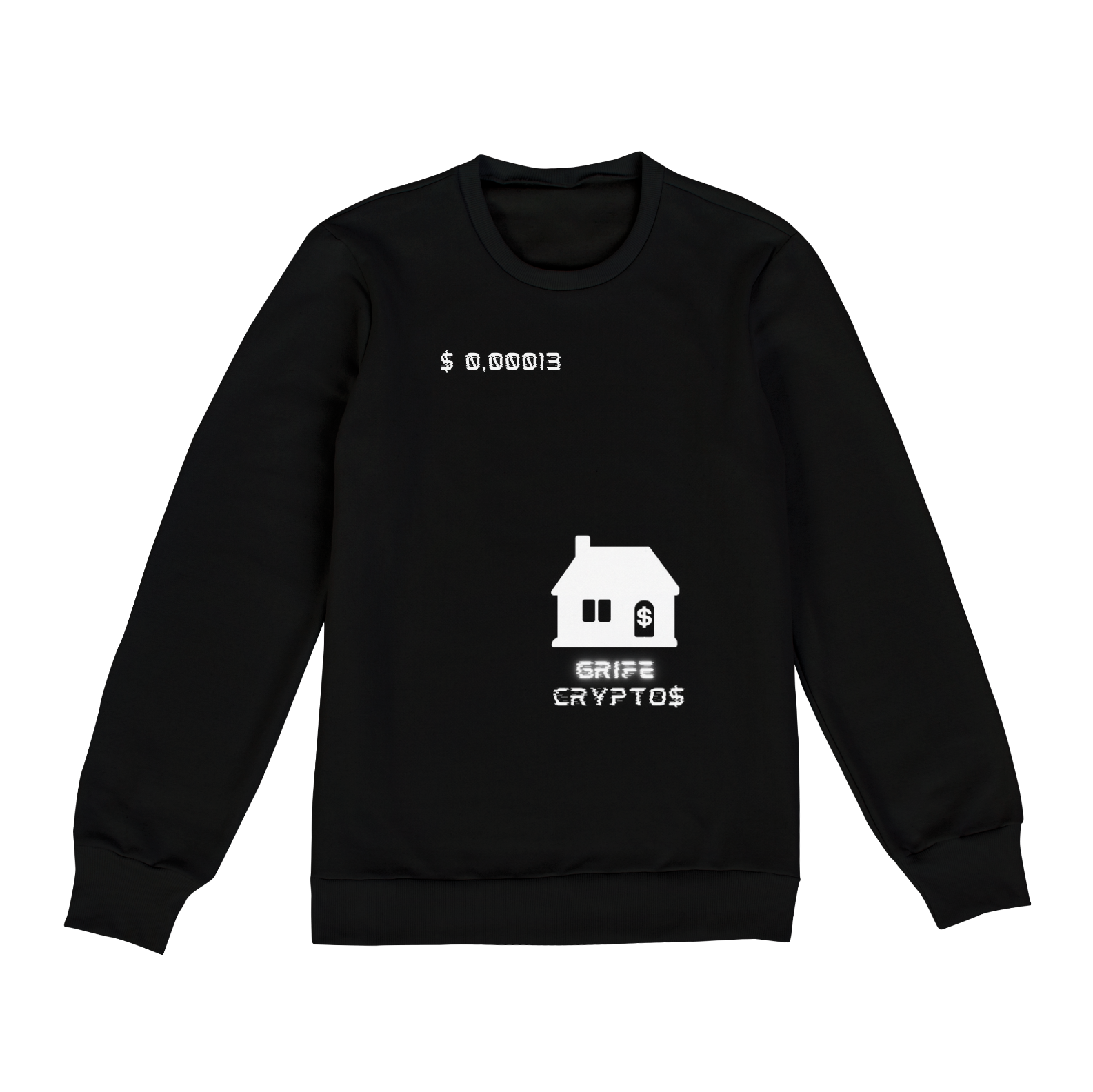 Nome do produto  Moletom High Quality GRIFE CRYPTOS Preto