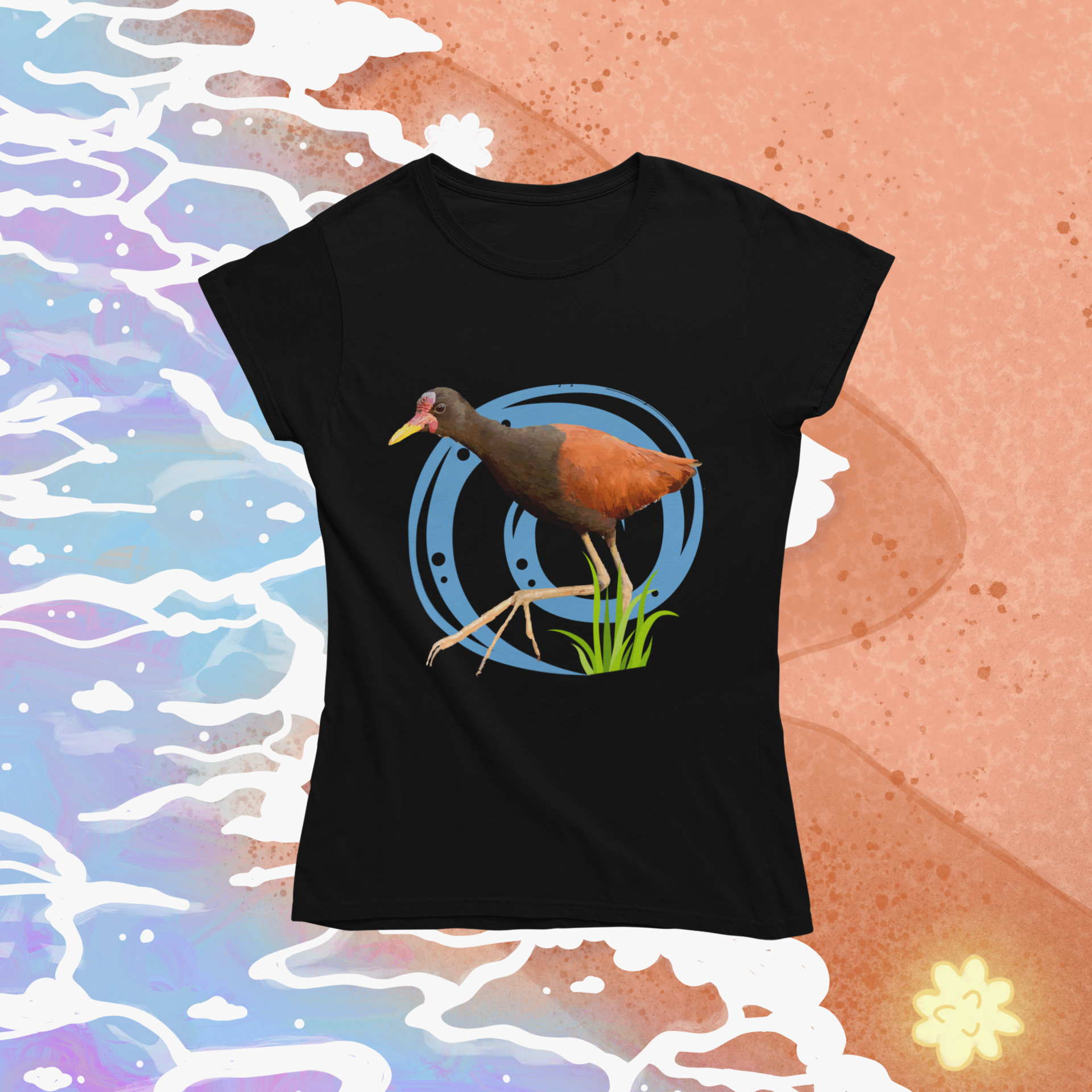 Baby long -  jaçanã (Jacana jacana)