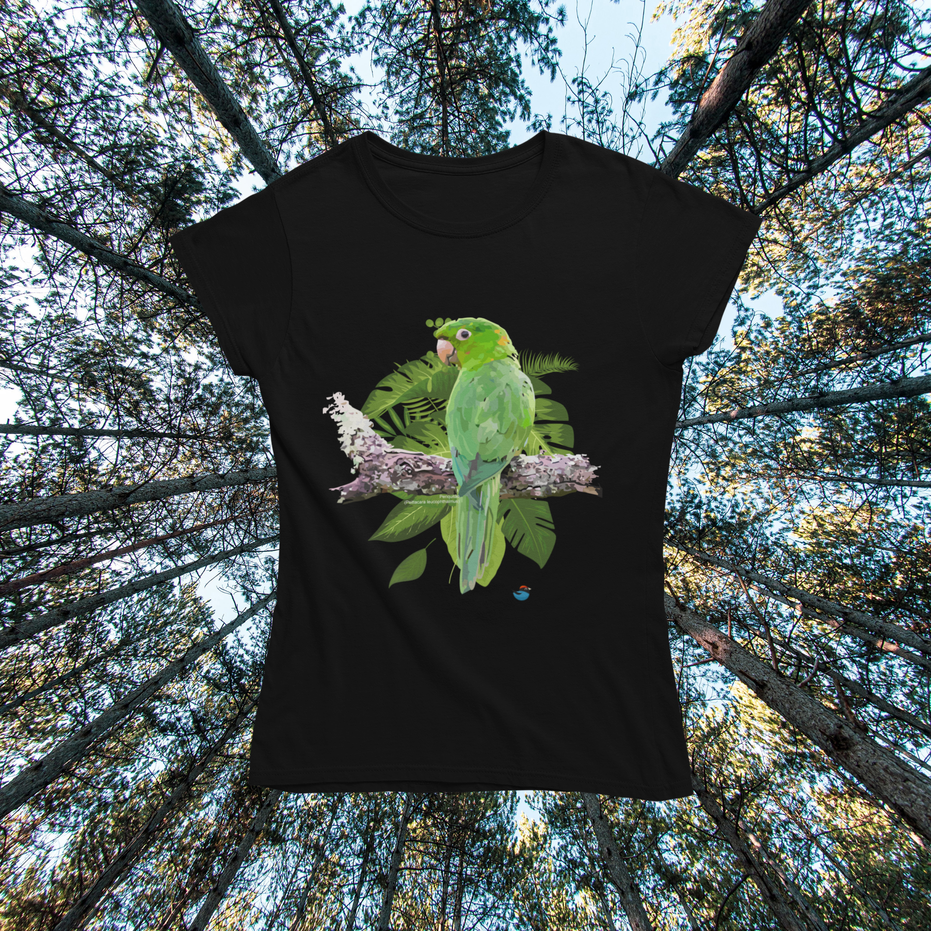 Nome do produto  Baby long - Periquitão (Psittacara leucophthalmus)