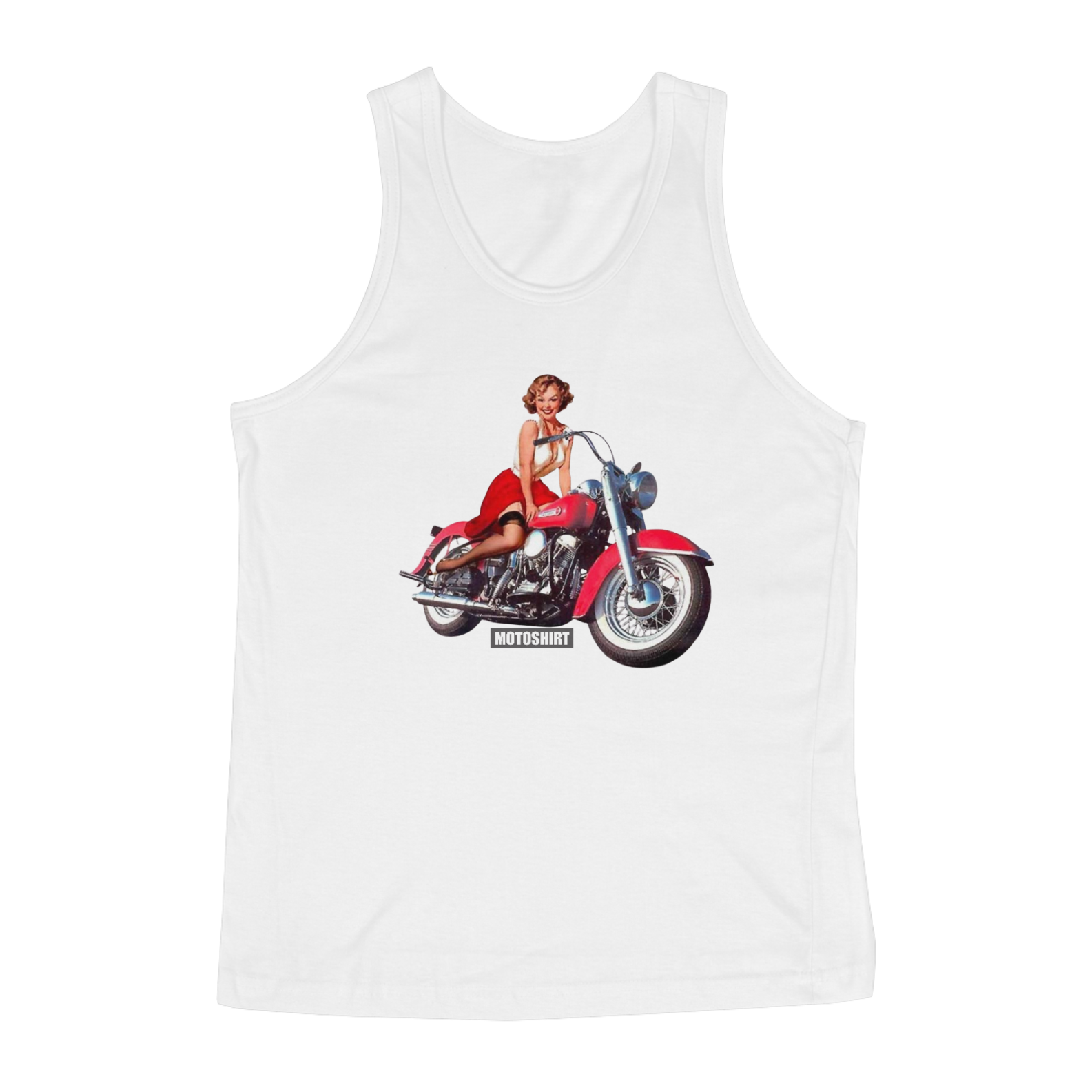 Nome do produto  Biker Girl 50s Regata