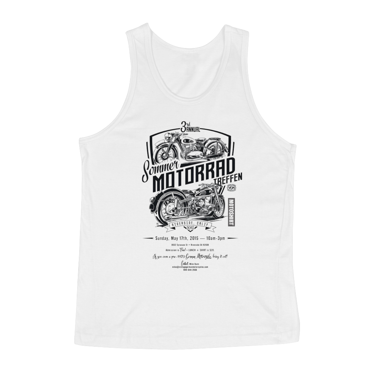 Nome do produto  Sommer Motorrad Treffen Regata