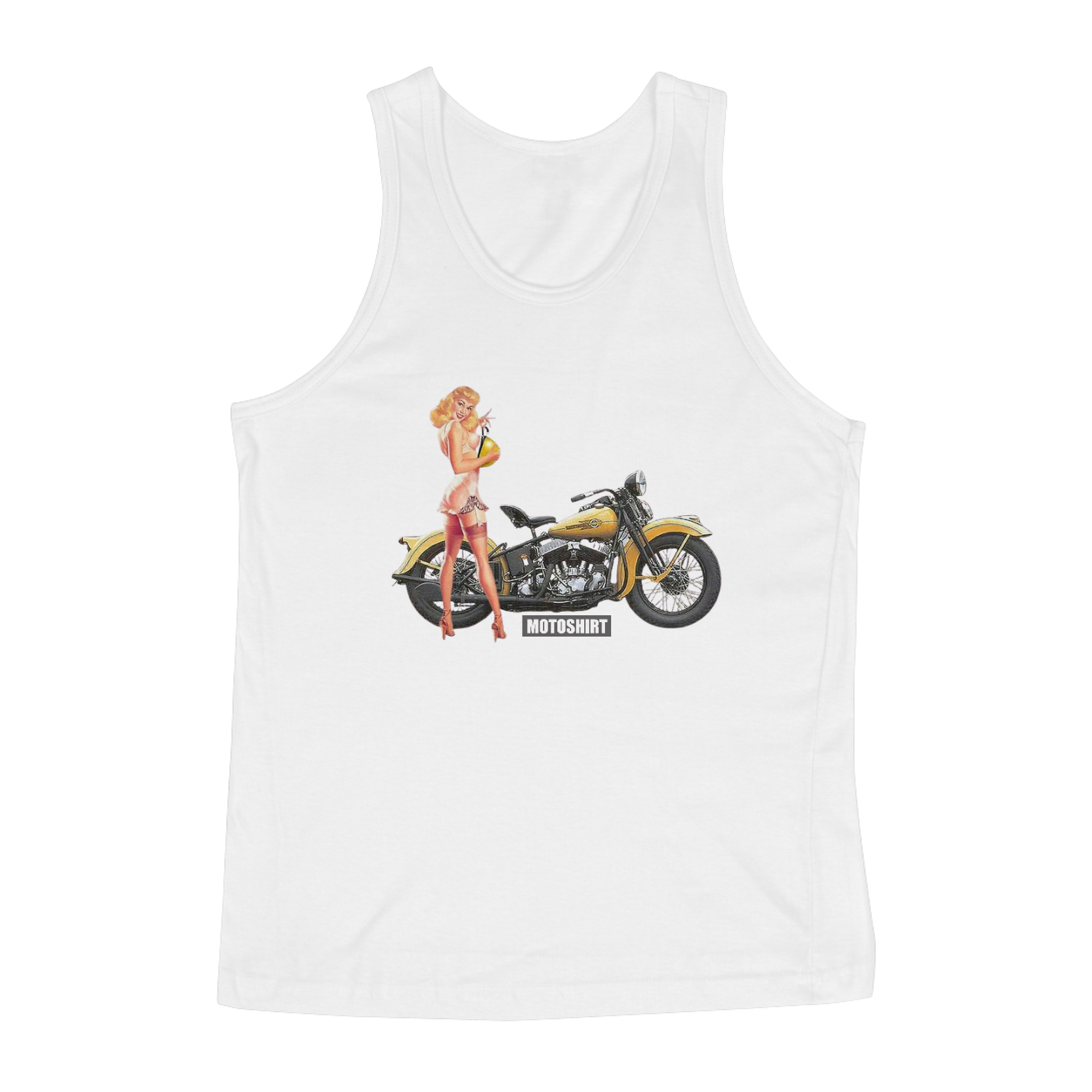 Nome do produto  Blond Girl Motorcycles Regata