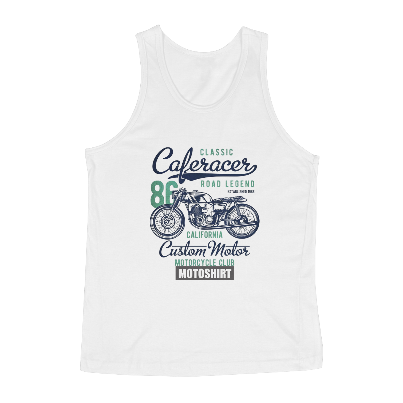 Nome do produto  Classic Café Racer Road Legend Regata