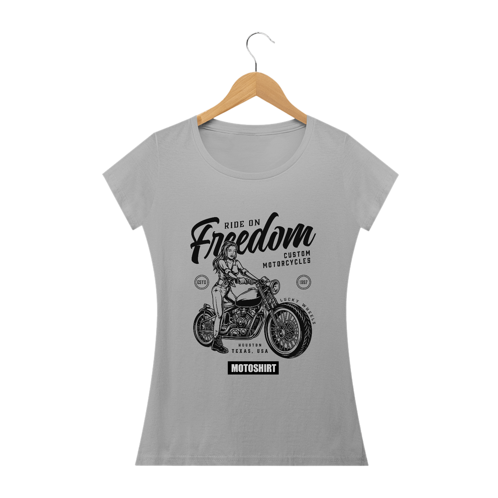 Nome do produto  Ride on Freedom Black Baby Long