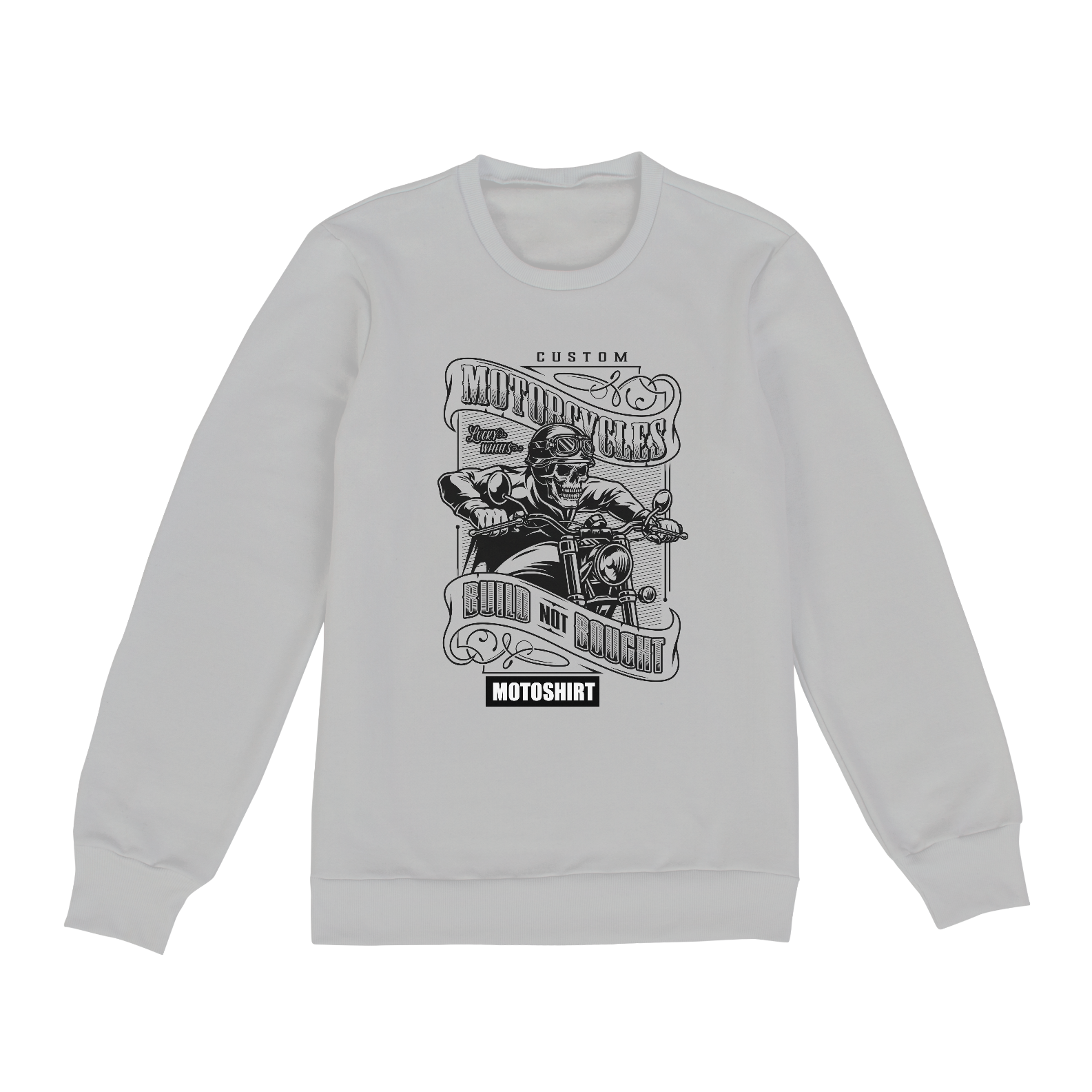 Nome do produto  Build not Bought Black Moletom