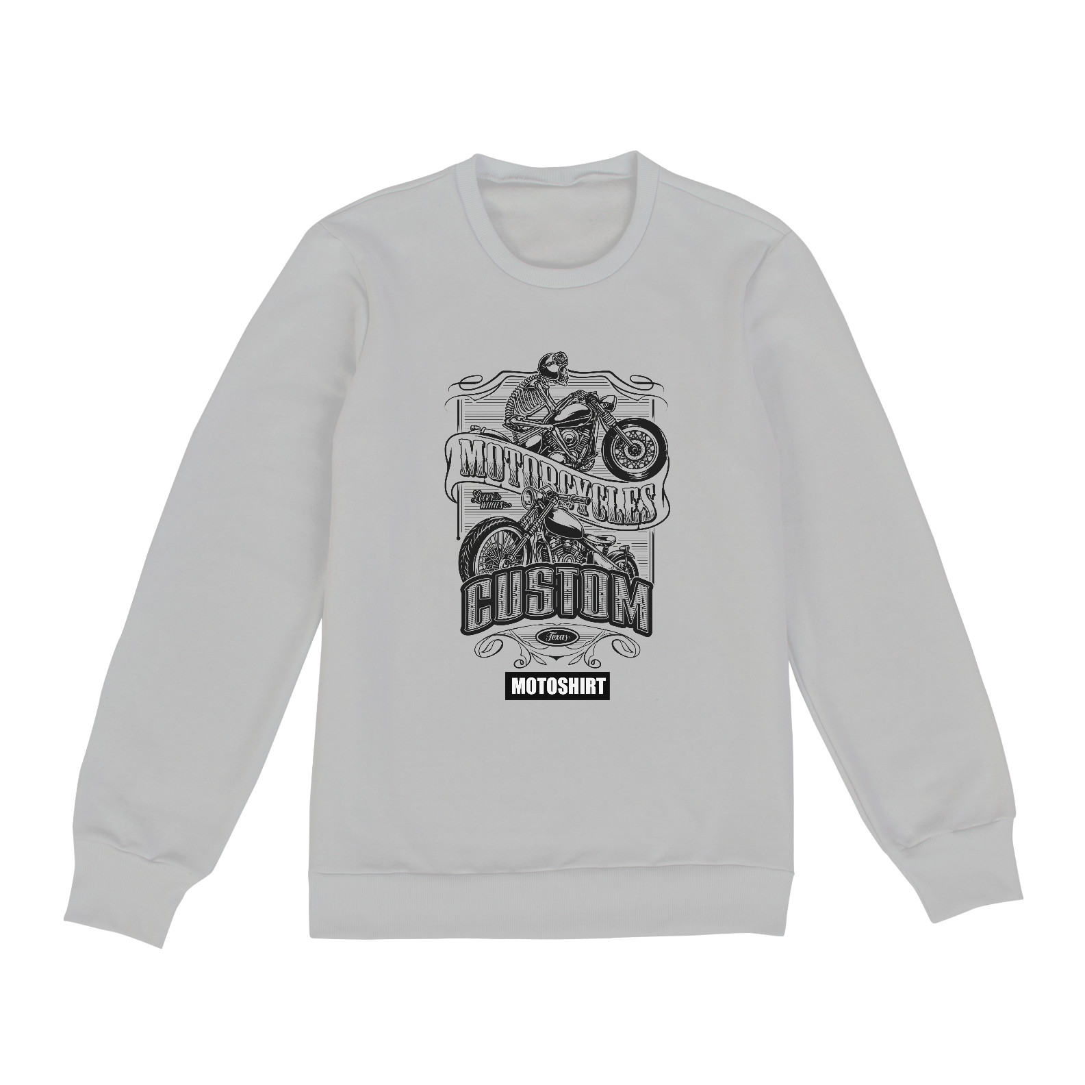 Nome do produto  Racer Custom Black Moletom