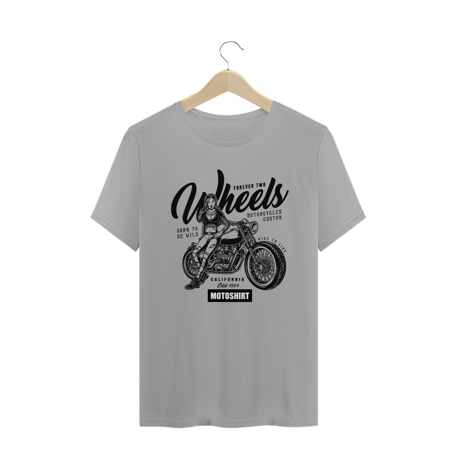 Nome do produto  Forever two Wheels Black