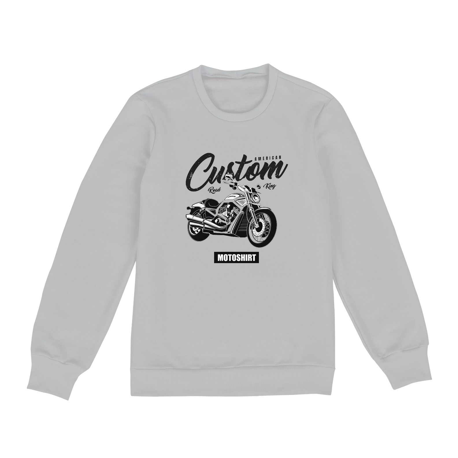 Nome do produto  V-Road Custom Black Moletom