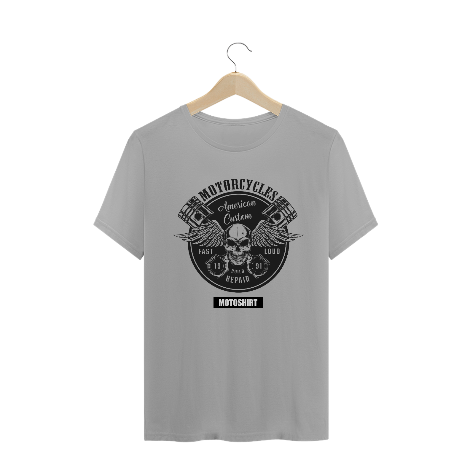 Nome do produto  Motorcycle American Custom Black