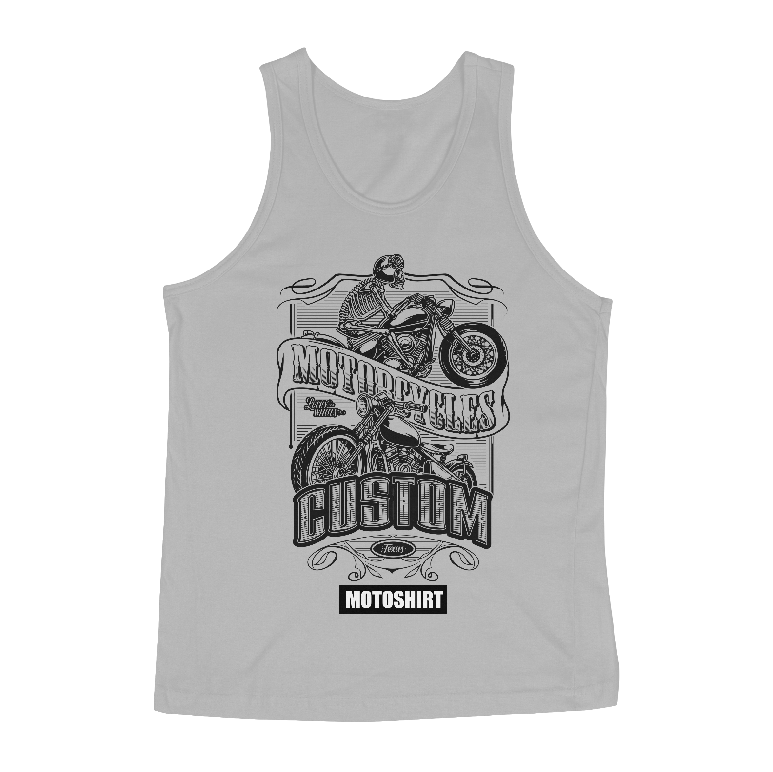 Nome do produto  Racer Custom Black Regata