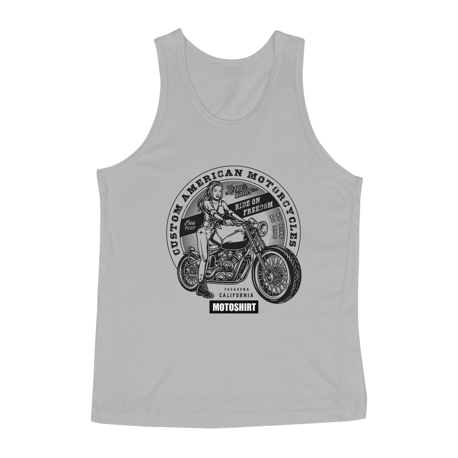 Nome do produto  Ride on Freedom Black Regata