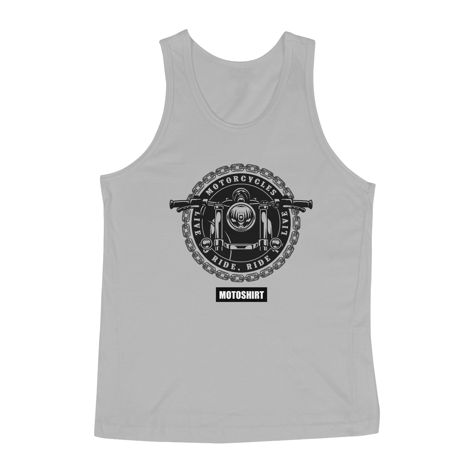 Nome do produto  Live to Ride Motorcycle Black Regata