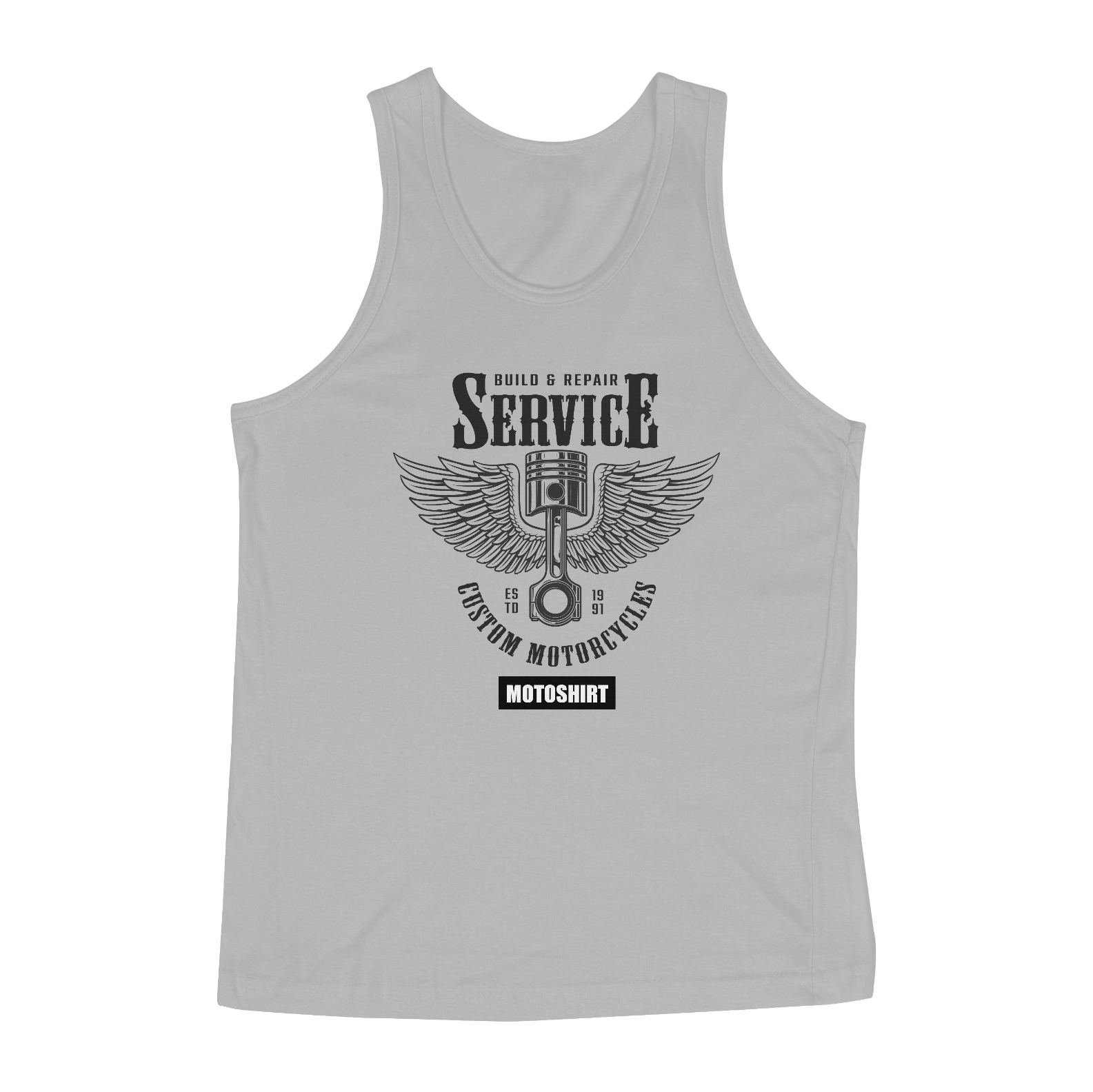 Nome do produto  Build & Repair Service Black Regata