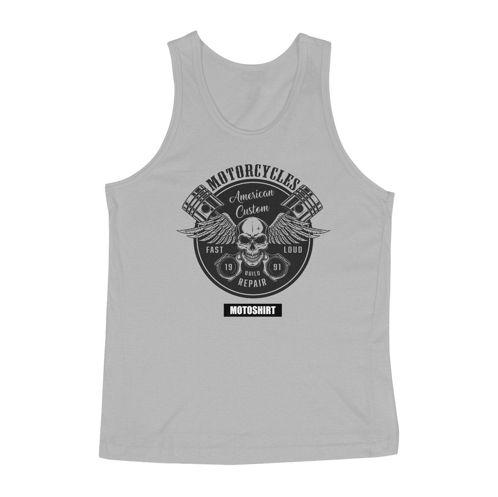 Nome do produto  Motorcycle American Custom Black Regata