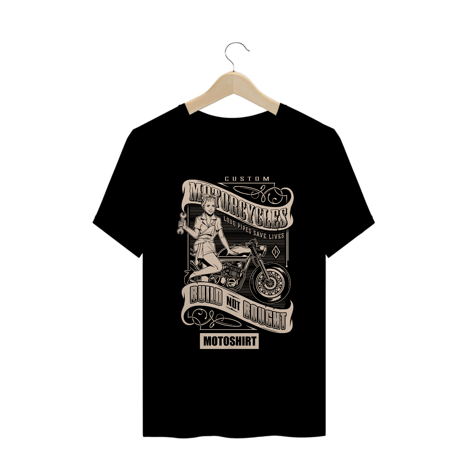 Nome do produto  Moto Girl White