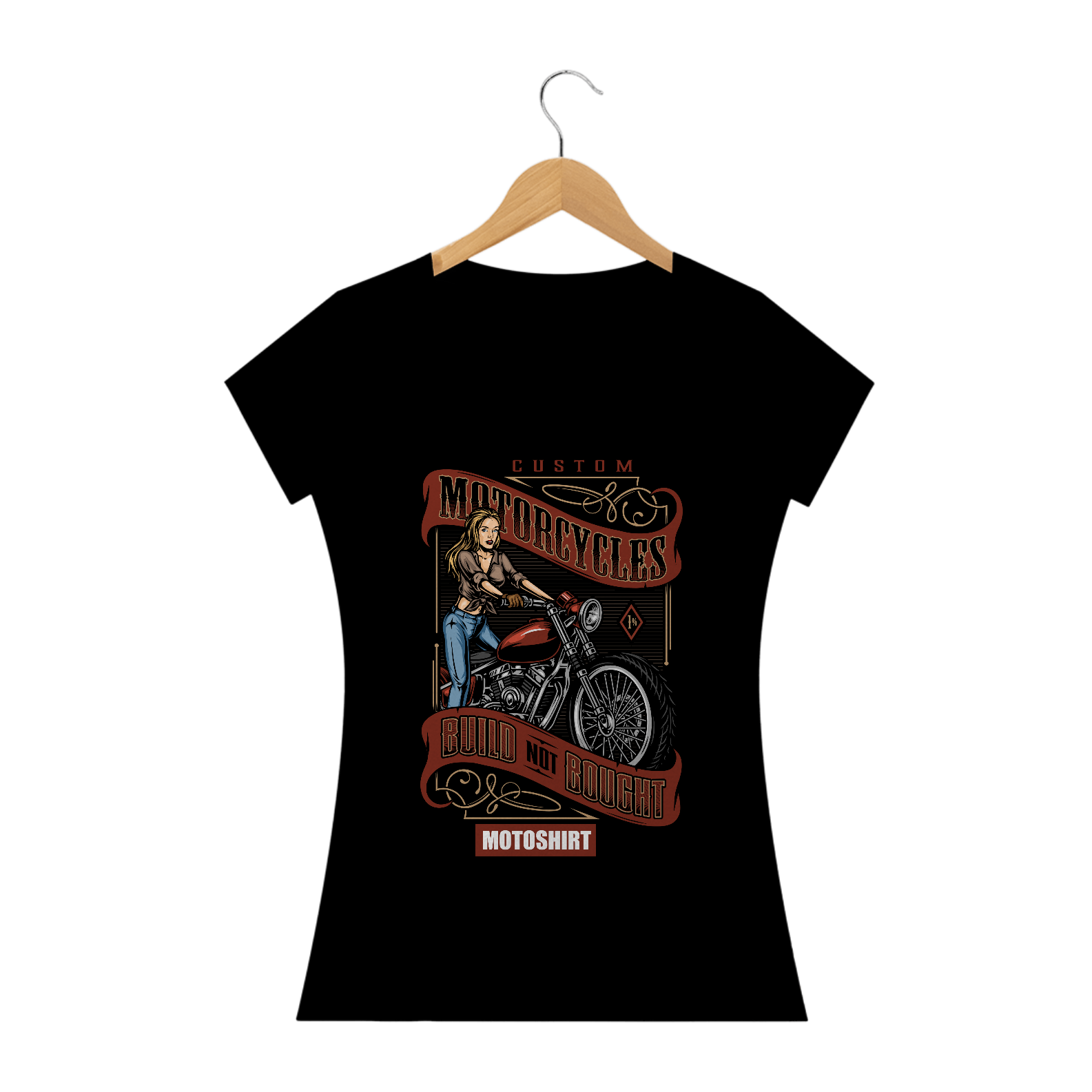 Nome do produto  Motorcycles Girl Classic Color baby Long