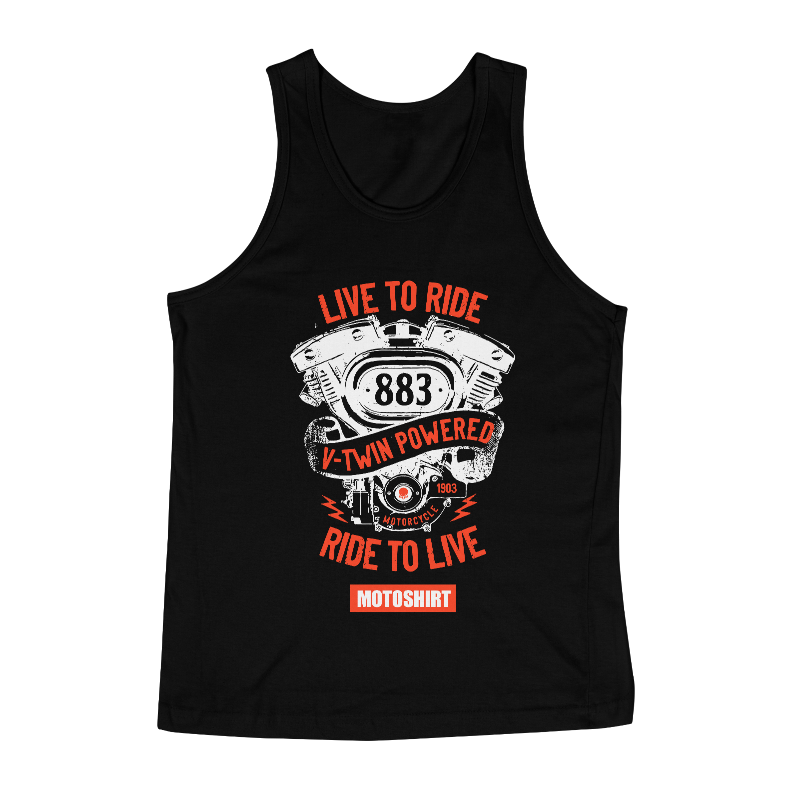 Nome do produto  V-Twin Powered 883 Regata