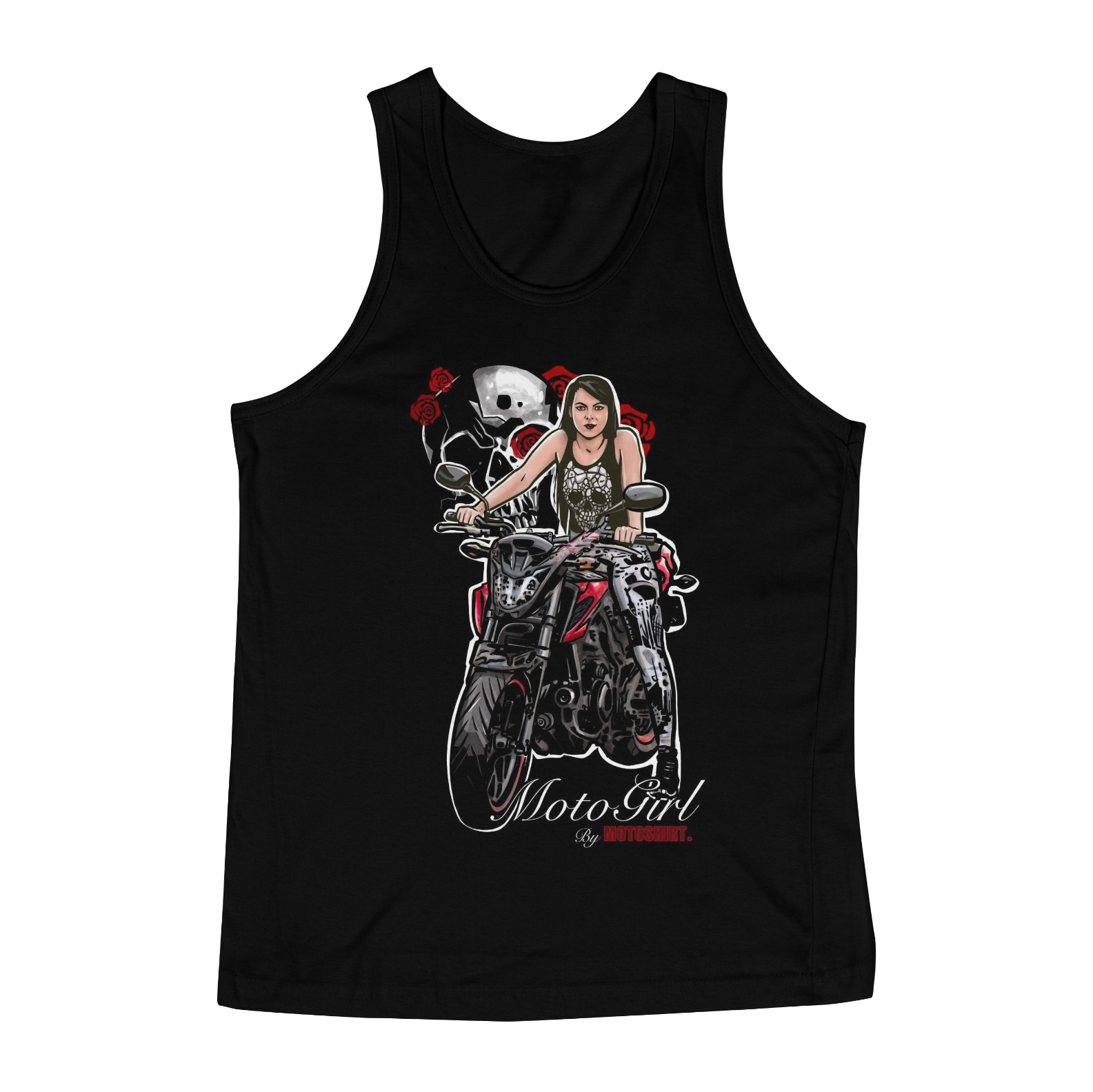 Nome do produto  Moto Girl CB500 Regata