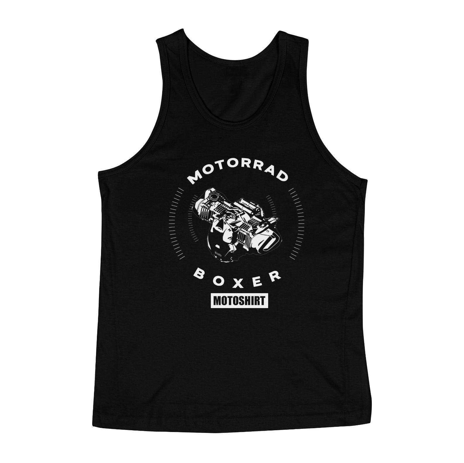 Nome do produto  Motorrad Boxer White Regata