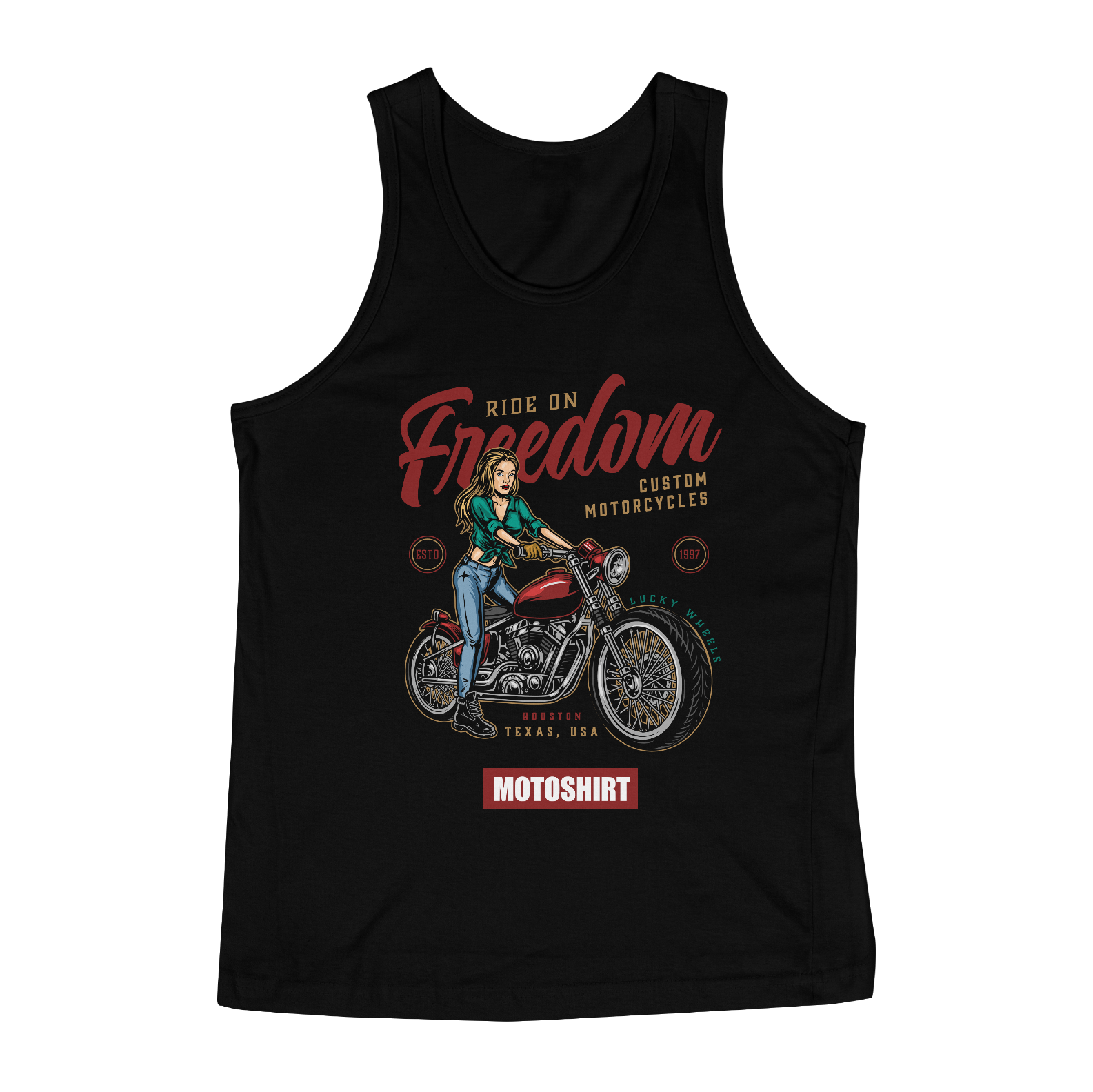 Nome do produto  Ride on Freedom Color Regata