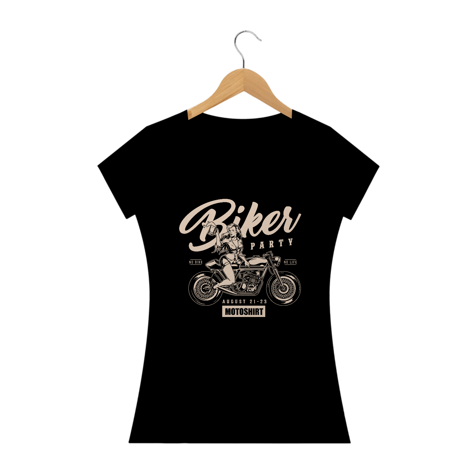 Nome do produto  Biker Party White Baby Long