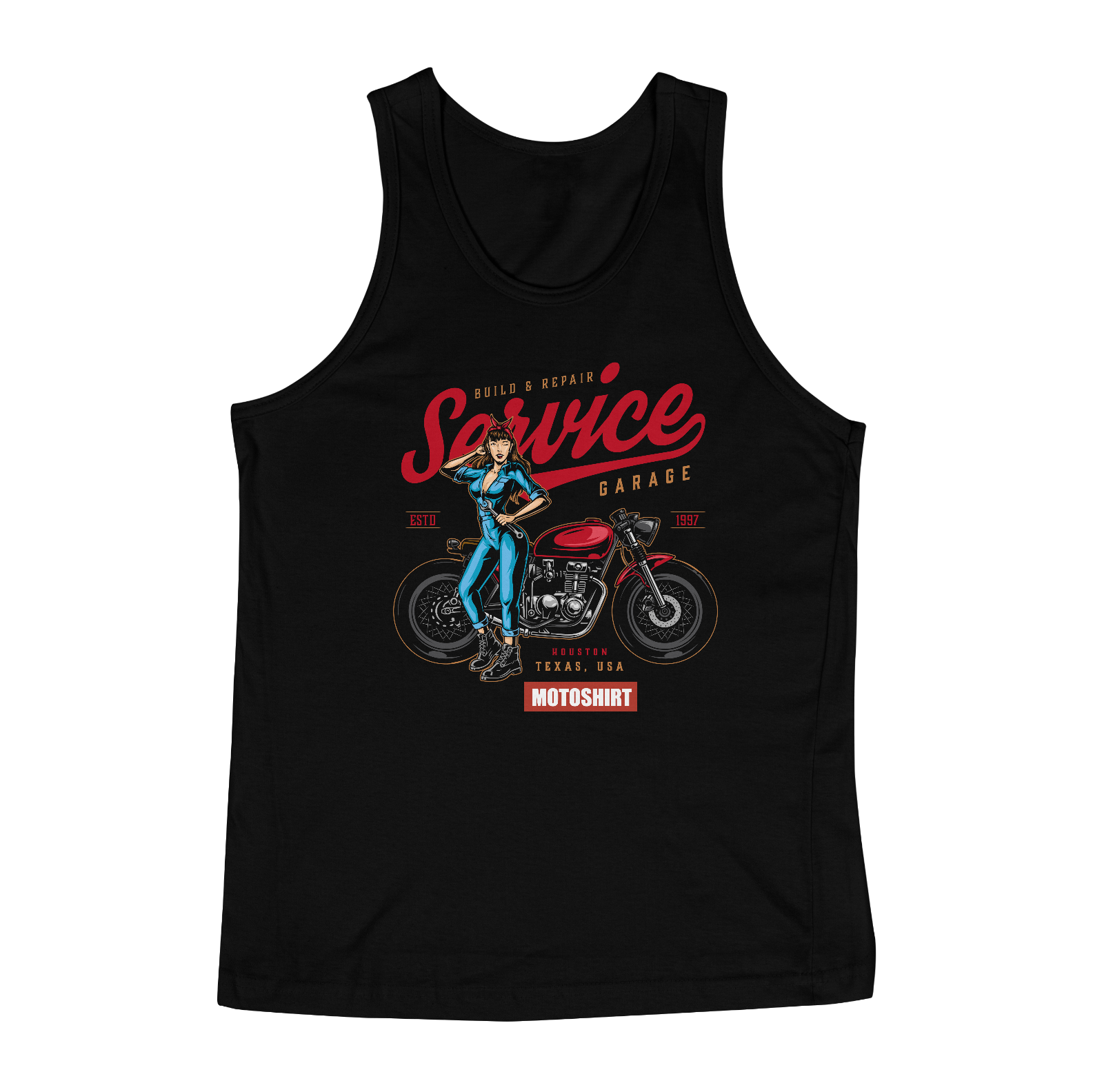 Nome do produto  Service Girl Color Regata