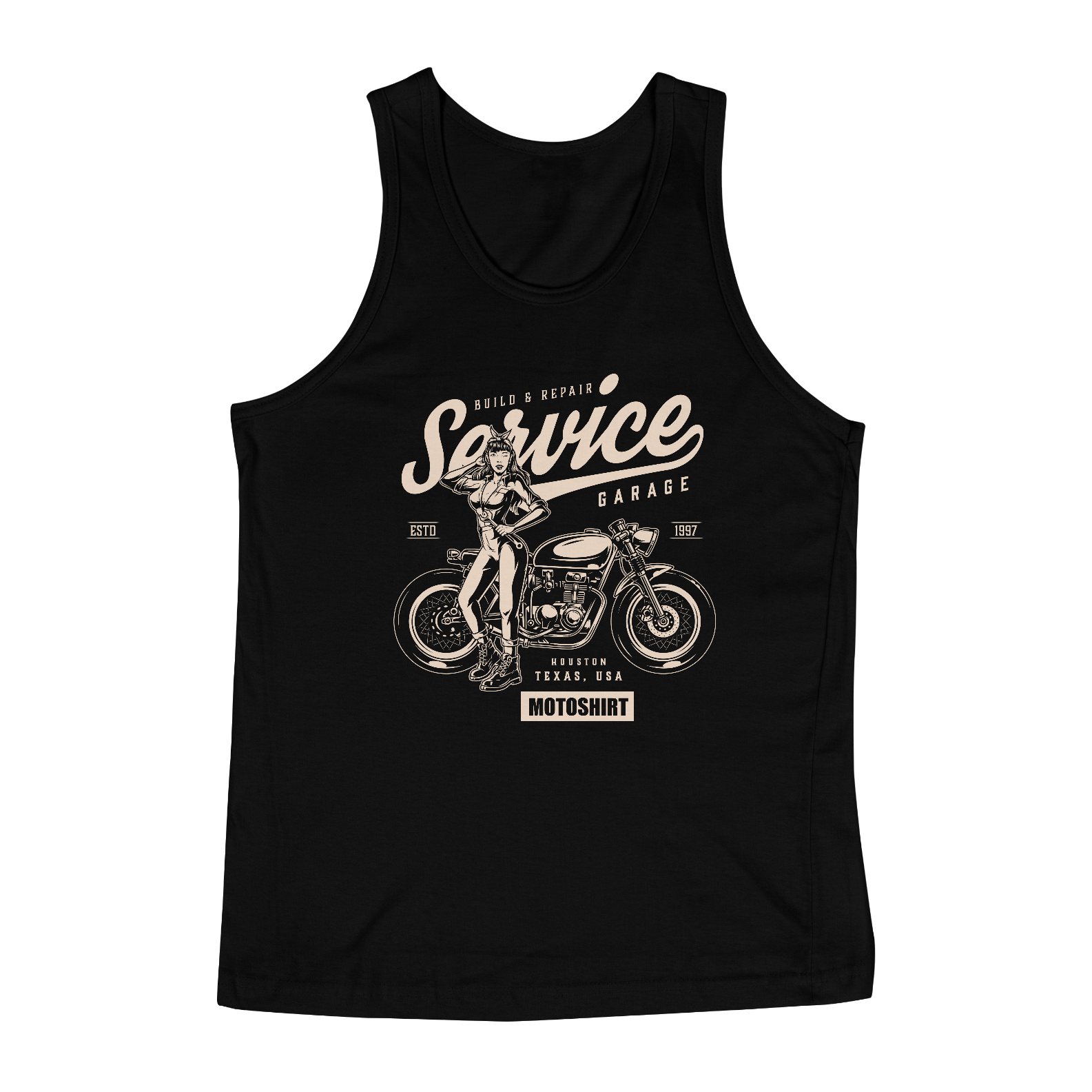 Nome do produto  Service Girl White Regata