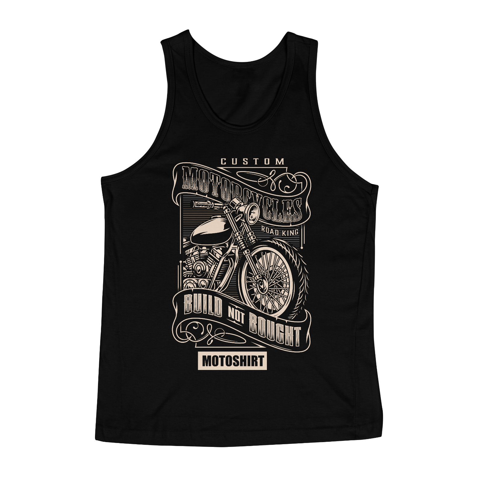 Nome do produto  Custon Motorcycles White Regata